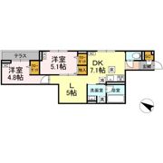セレスティア大森東の間取り画像