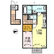 クレール 山室の間取り画像