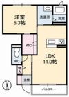 グランデージ A棟の間取り画像