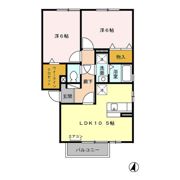 サンコジョウ A/Bの間取り画像