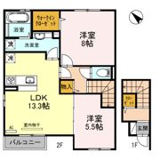 ロック・ベイレークの間取り画像