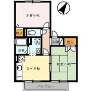 サニーハイム B棟の間取り画像