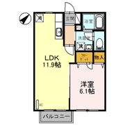 パル春日B棟の間取り画像