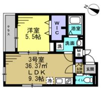 Moderato(モデラート)の間取り画像