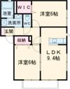 グランブリエBの間取り画像
