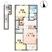 オークヒルの間取り画像