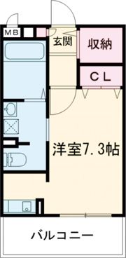 グランインカム曙の間取り画像