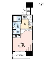 サヴォイマキシマイズ博多ステーションの間取り画像