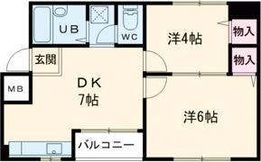 クレールメゾンの間取り画像