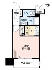 サヴォイマキシマイズ博多ステーションの間取り画像