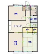 ハイツ堀口の間取り画像