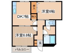 エトワール壱番館の間取り画像