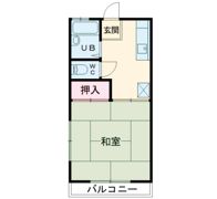 コーポ浅海の間取り画像