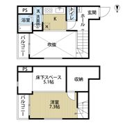 SPAZIO（スパツィオ）の間取り画像