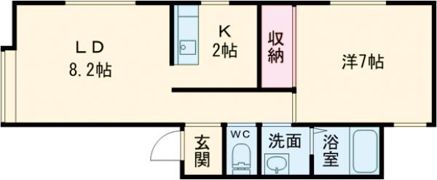 フェリーチェの間取り画像