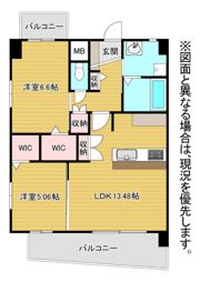 オーヴィジョンクラス浅香通りの間取り画像