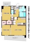オーヴィジョンクラス浅香通りの間取り画像