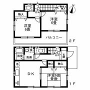 藤沢市城南2丁目戸建の間取り画像