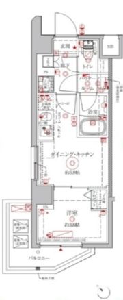 クレイシアIDZ練馬富士見台の間取り画像
