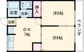 ケイ・エス・ハイム A棟の間取り画像