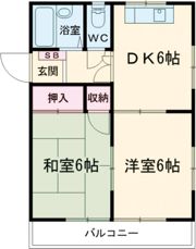 ドエル城東の間取り画像