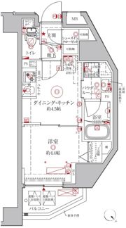 クレイシアIDZ練馬富士見台の間取り画像