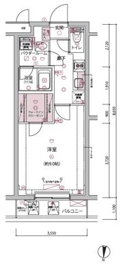 ARCOBALENO BUBAIGAWARAの間取り画像