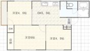 ドミールムナカタの間取り画像