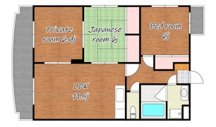 ソフィア・Uの間取り画像