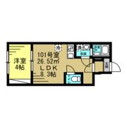 メゾントールモンド八千代中央の間取り画像