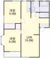 シティハイツクレミ Bの間取り画像