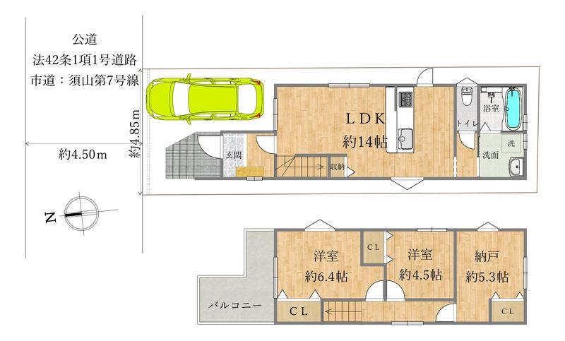 間取図