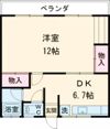 中嶋コーポの間取り画像
