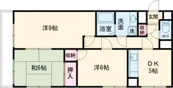 オークハイツ神明1の間取り画像