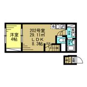 メゾントールモンド八千代中央の間取り画像