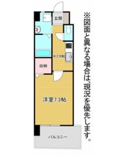 オーヴィジョンクラス浅香通りの間取り画像
