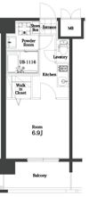 エンクレスト天神MODEの間取り画像