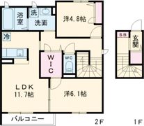 Gentileの間取り画像