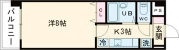 鏡川クレセントパークの間取り画像