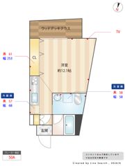 蔵創新中野の間取り画像