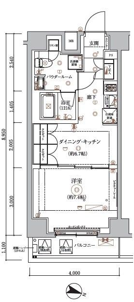 間取図