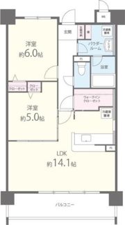 プリエールソシアの間取り画像