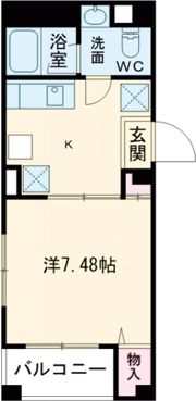 サントル花隈の間取り画像