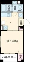 サントル花隈の間取り画像