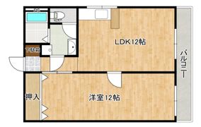 コーポ代（ダイ）の間取り画像