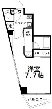 OZIO常盤台の間取り画像