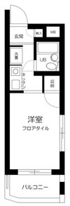 パーソネージユ目黒不動前の間取り画像