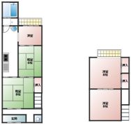 蔵町三丁目戸建の間取り画像