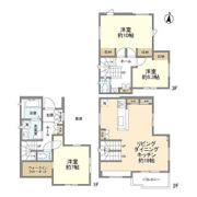 市川2丁目貸家の間取り画像