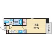 プレサンスmiu新栄の間取り画像